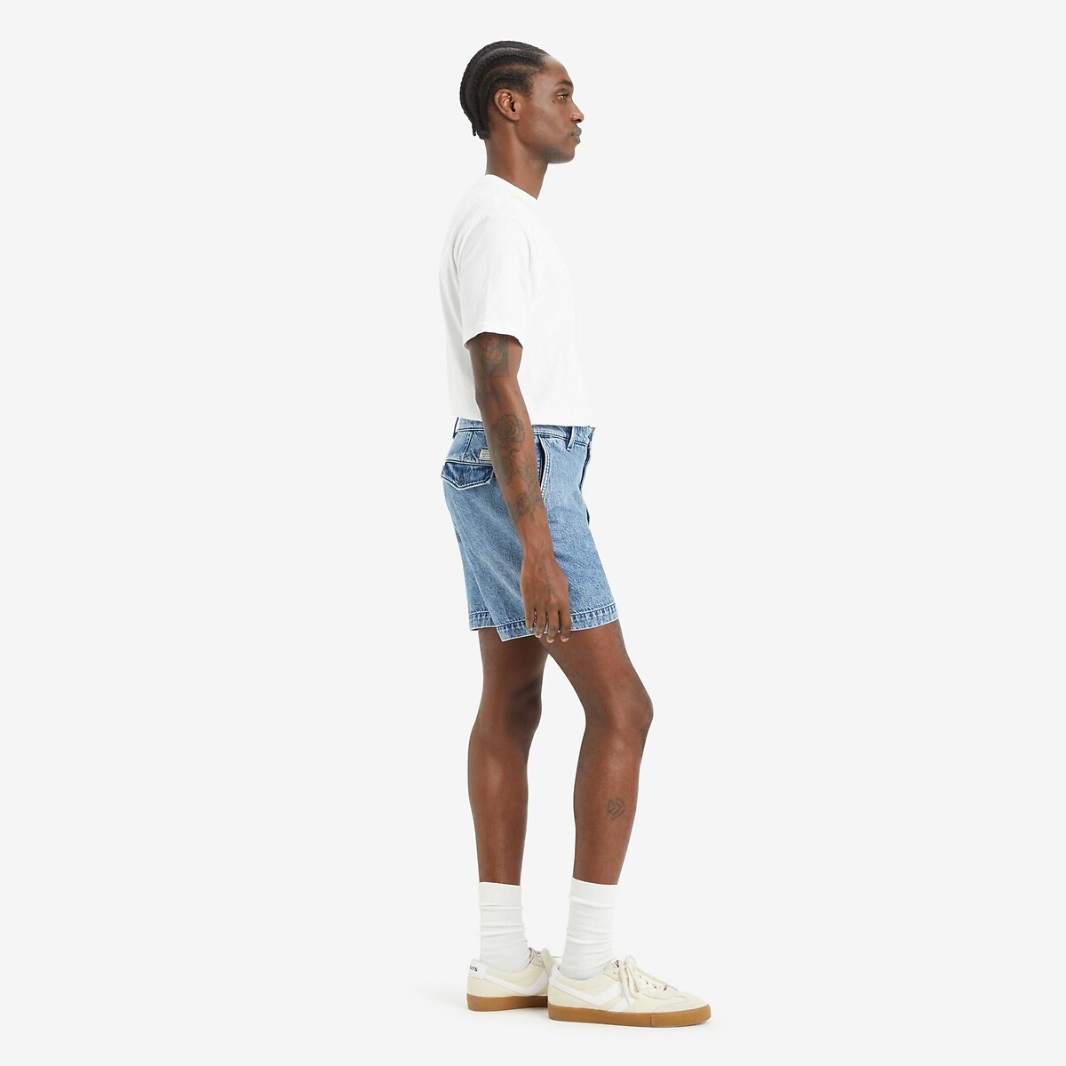 Pantaloncini di jeans larghi blu, LEVI'S