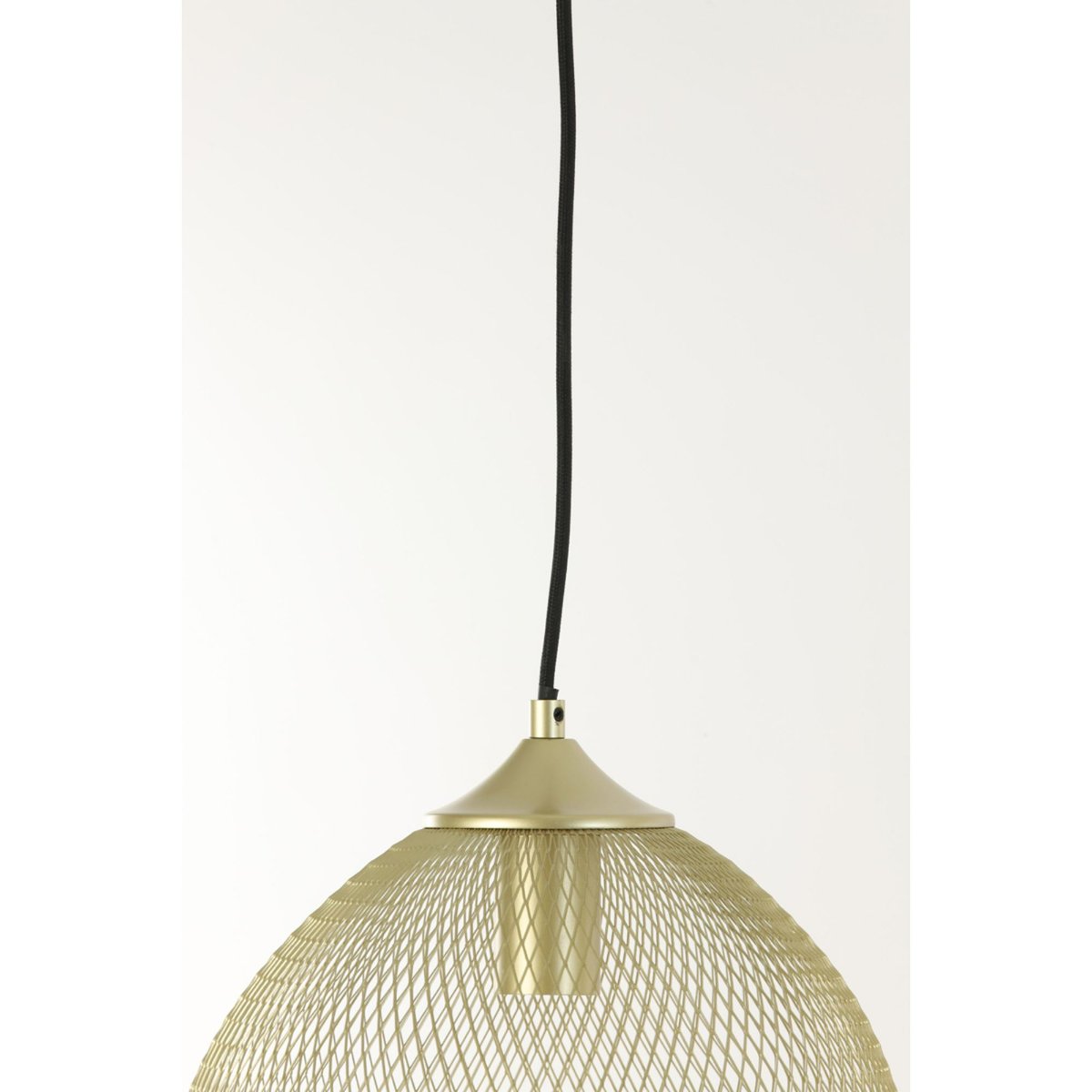 Suspension Métal MOROC or clair, LIGHT & LIVING