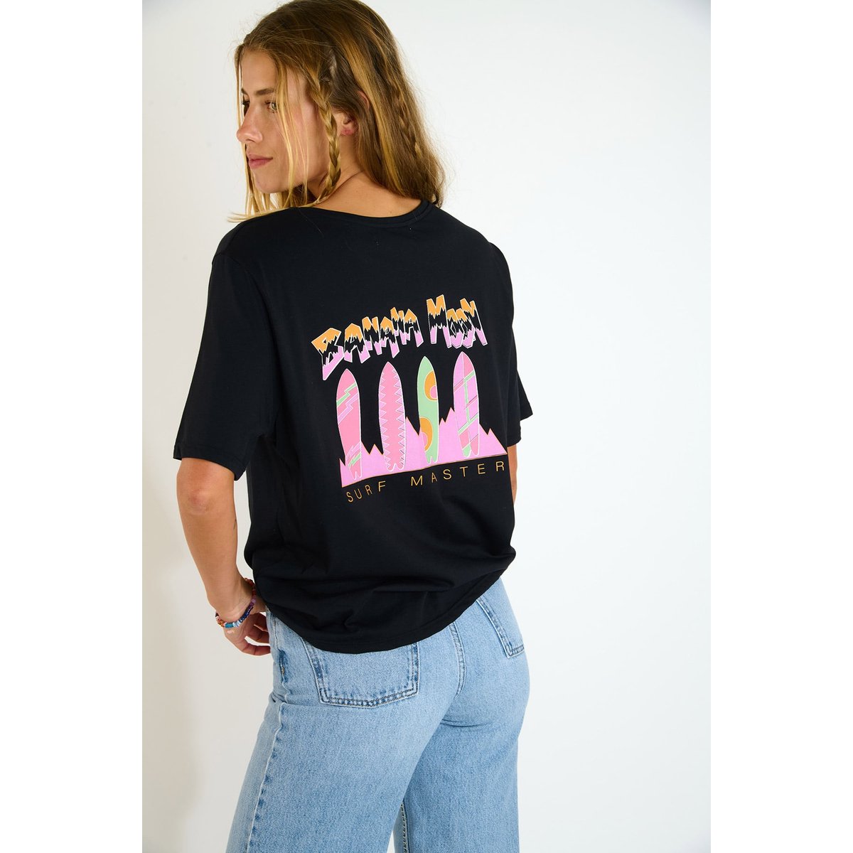 Tshirt Crisp - URBANA noir, BANANA MOON