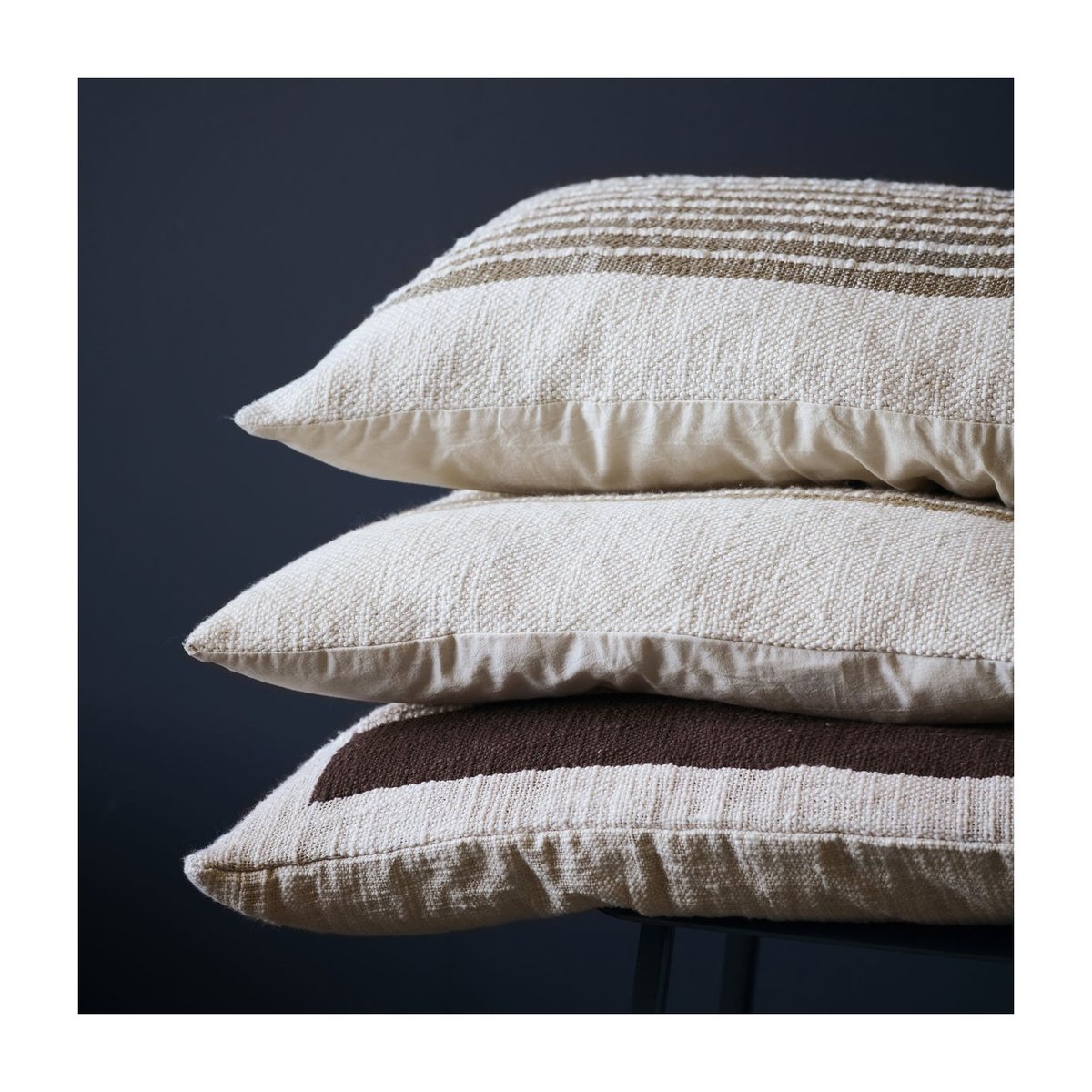 Housse de Coussin Yarn 50x50 cm marron clair, HOUSE DOCTOR