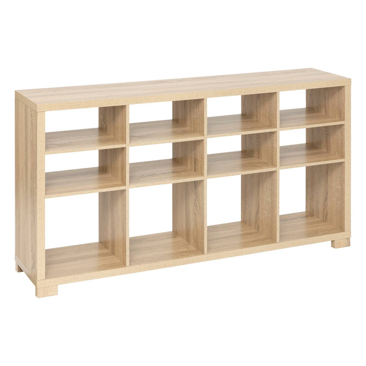 Buffet étagères modulable effet bois BIVOAK beige, 5FIVE SIMPLY SMART