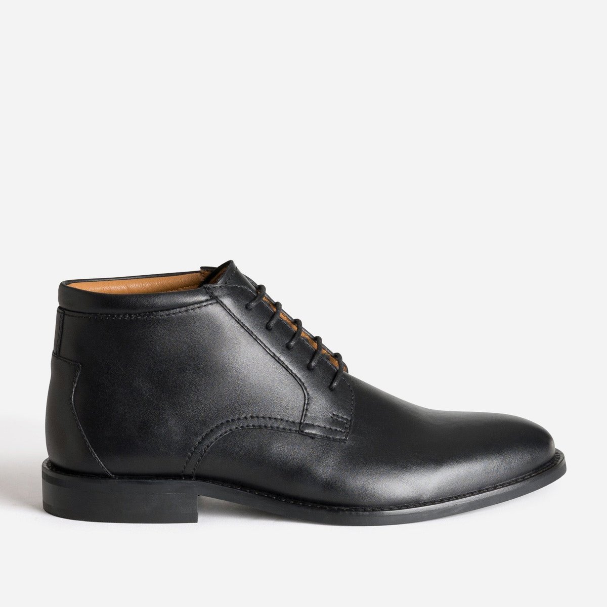 Boots en cuir LIVIO noir, ERAM