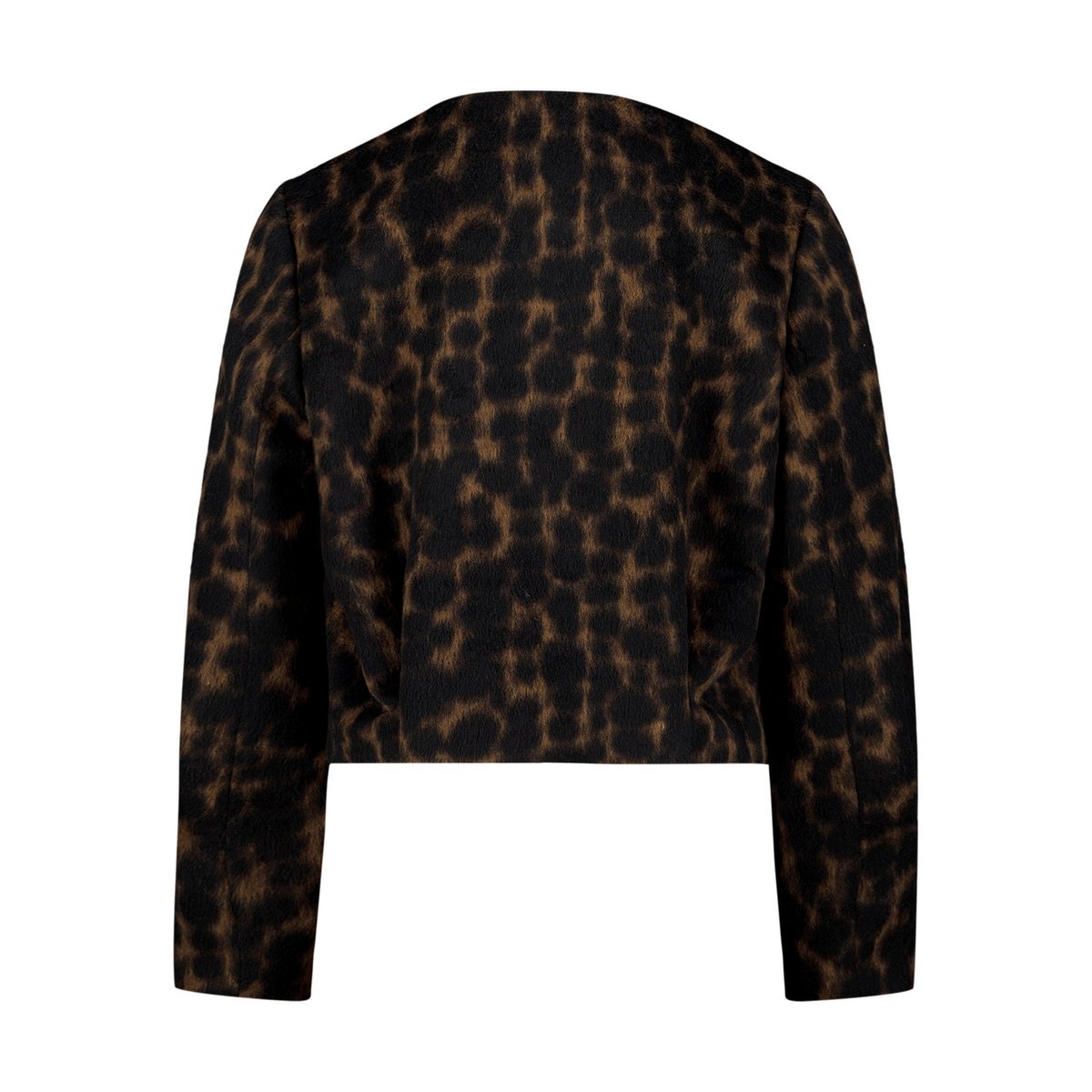 Blazer casual à motif jacquard brown/black, ZERO