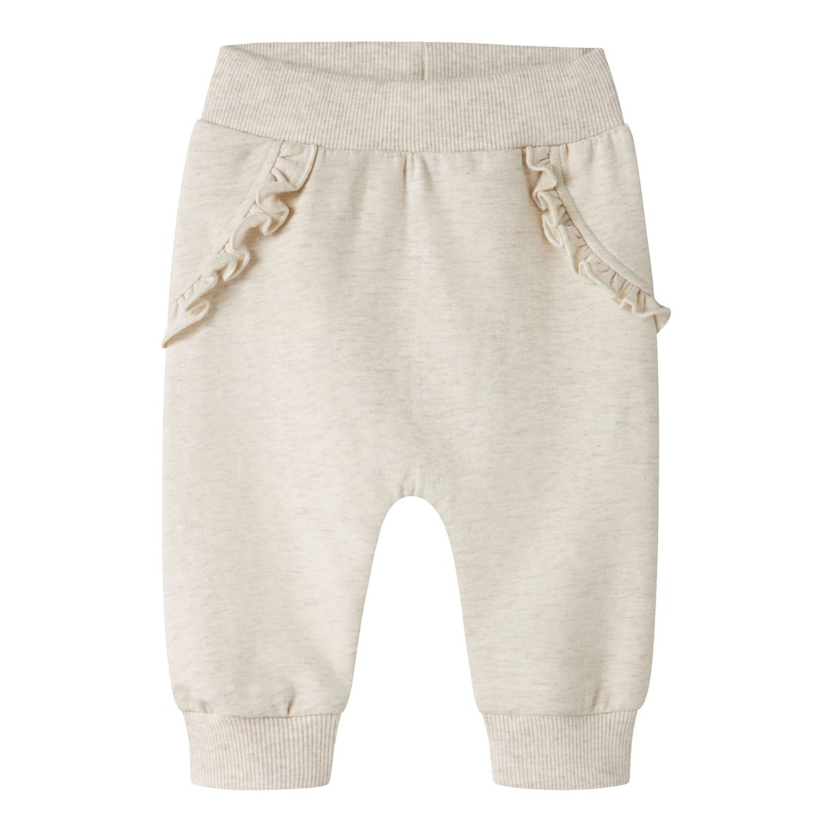 Jogging En Molleton blanc - peyote melange1, NAME IT