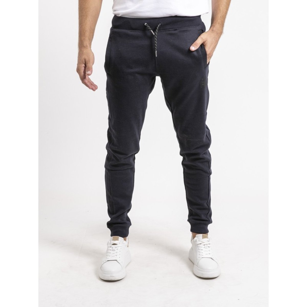 Pantalon Battle Molleton Vercout gris chiné, RITCHIE
