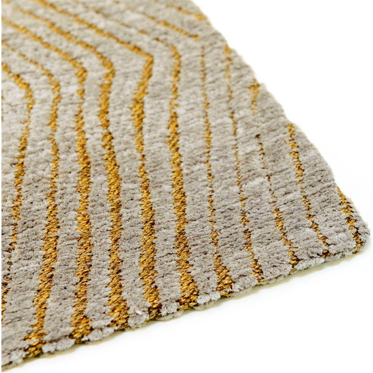 Tapis d'intérieur et extérieur, TABASCO doré sable et beige clair, RECOLLECTION