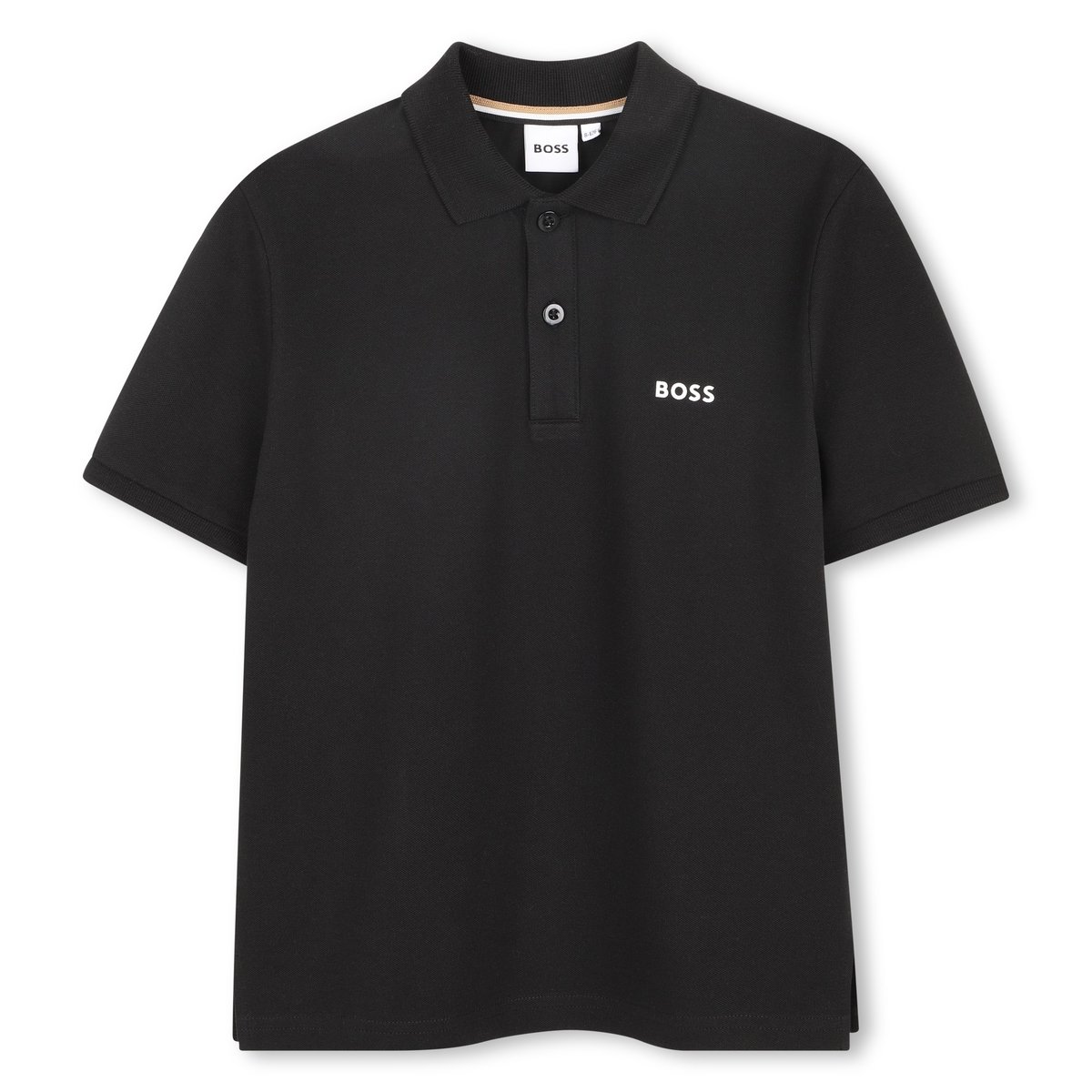 Polo manches courtes black, BOSS KIDSWEAR