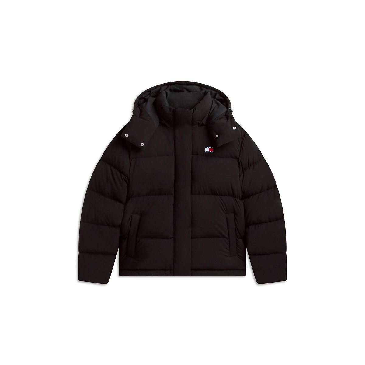 Doudoune courte à capuche ALASKA noir, TOMMY JEANS