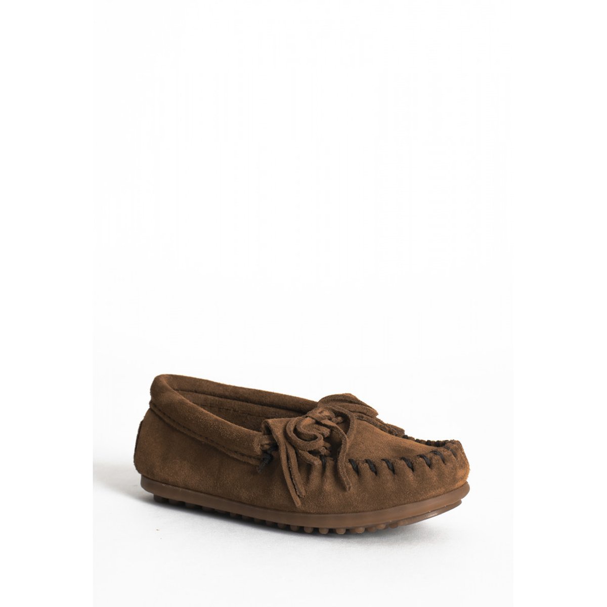 Mocassins à semelle rigide en cuir suede KILTY marron, MINNETONKA