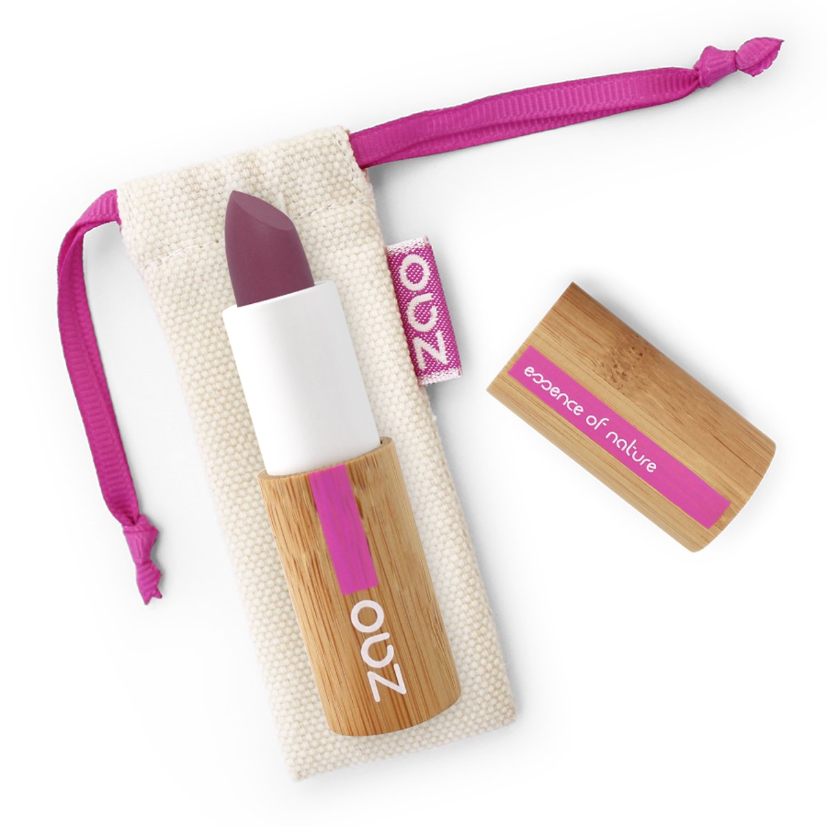 Rouge à lèvres soft touch 437 Aubergine rose, ZAO MAKEUP