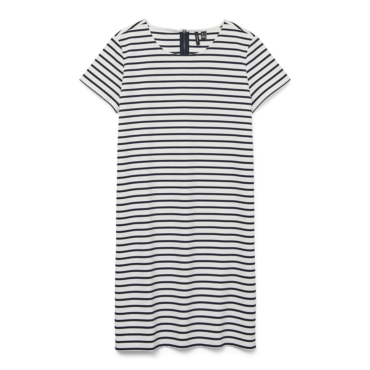 Short-Sleeved Sailor Dress white, VERO MODA