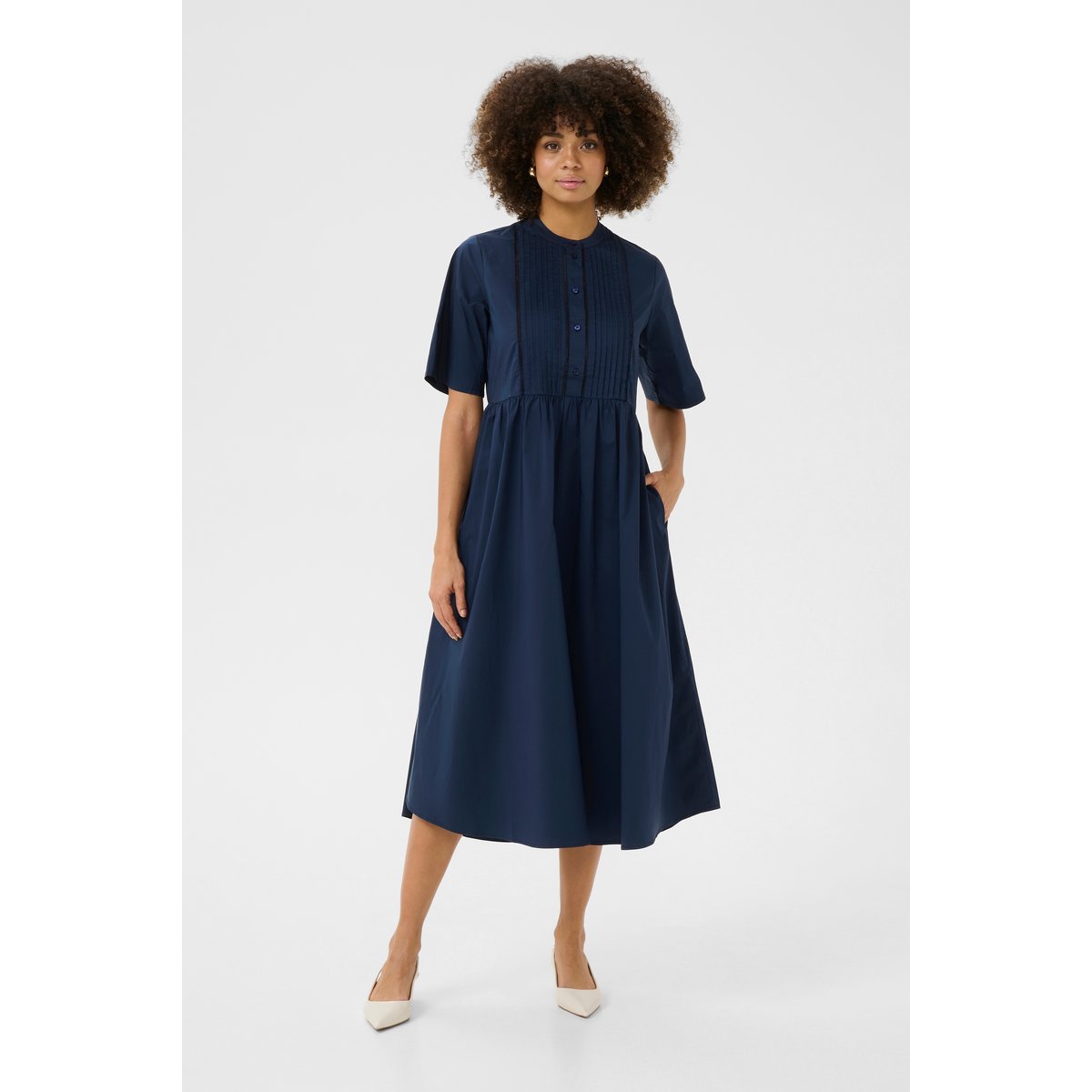 Dress bleu blue iris, CULTURE