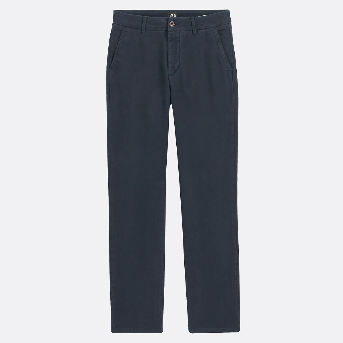 Pantalon chino Regular, Signature FRANÇOIS bleu marine, LA REDOUTE COLLECTIONS