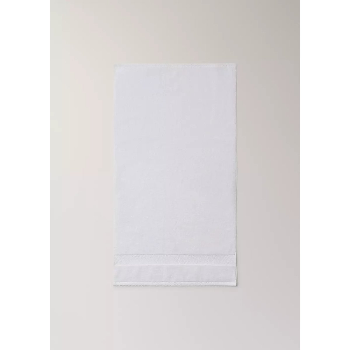 Serviette toilette coton extra doux blanc, MANGO HOME