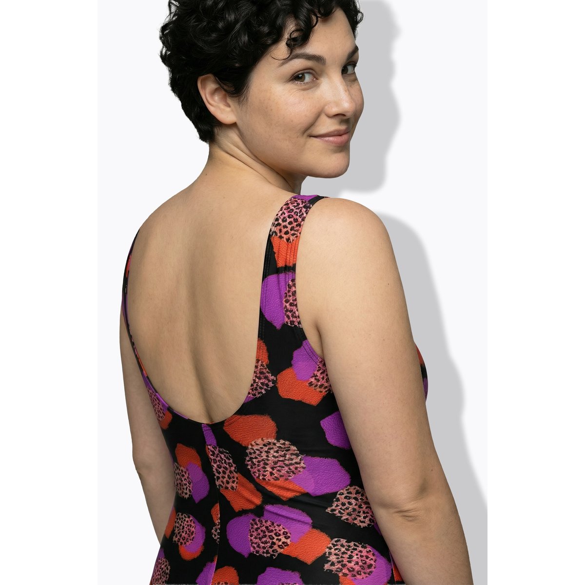 Maillot de bain à motif léopard noir, ULLA POPKEN