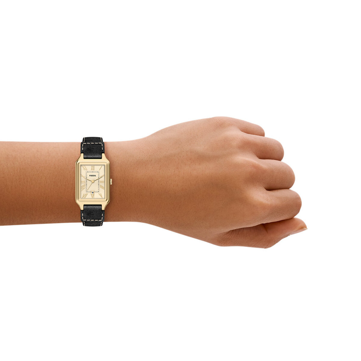 Montre Analogique RAQUEL doré doré noir, FOSSIL