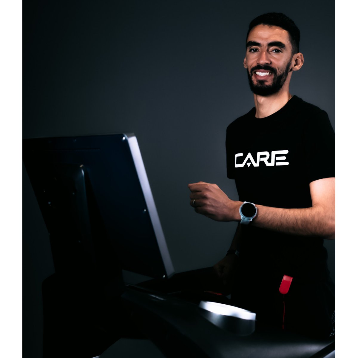 Tapis de course professionnel - 25km/h - CARE - CLUB RUNNER écran TFT gris, CARE FITNESS