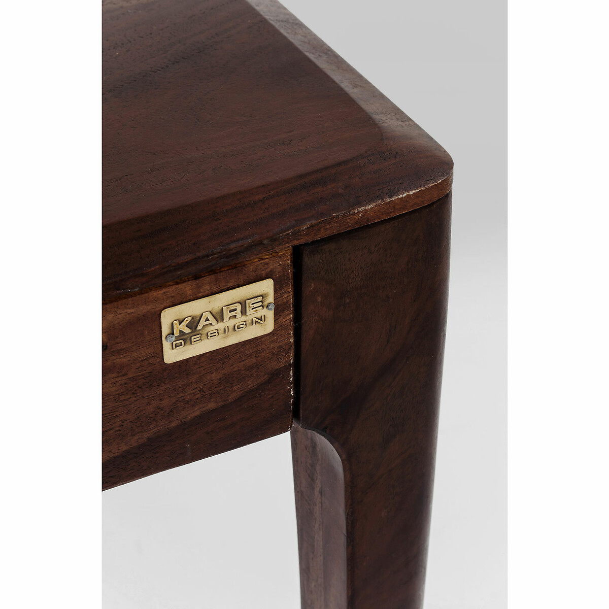 Table Brooklyn walnut 100x200cm marron, KARE DESIGN