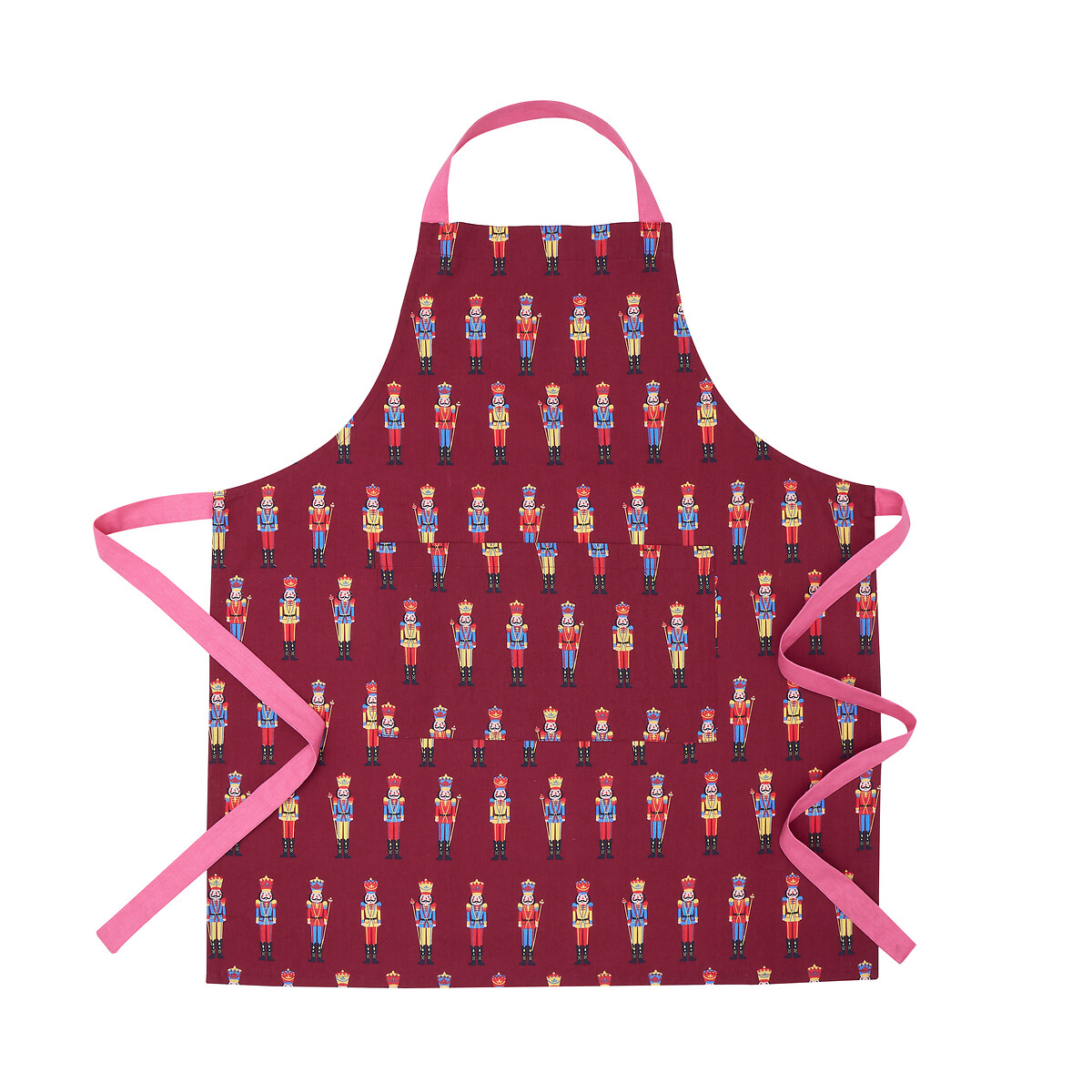 Christmas Nutcracker Cotton Kitchen Adult Apron plum, CATHERINE LANSFIELD