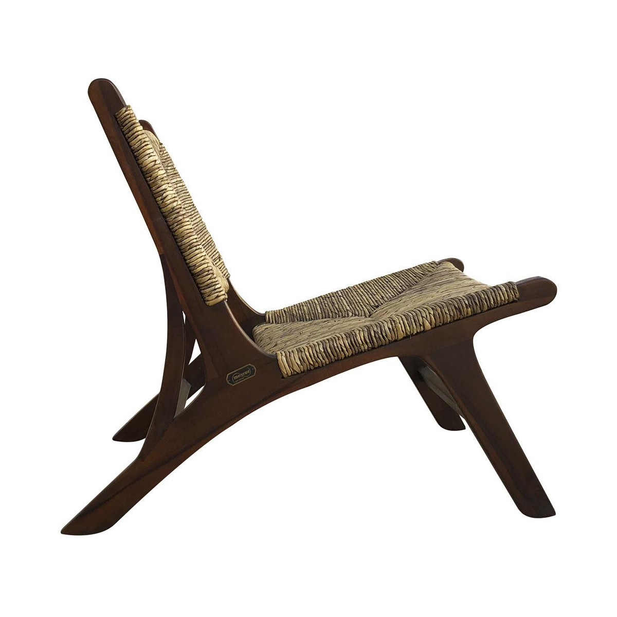 Fauteuil marron, DECORATION D’AUTREFOIS