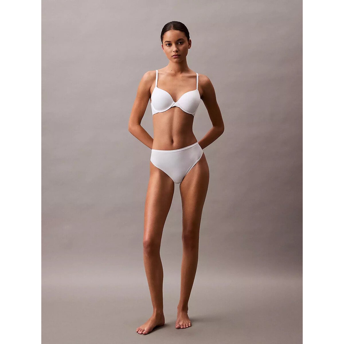 Perfectly Fit Full-Coverage Bra white, CALVIN KLEIN UNDERWEAR