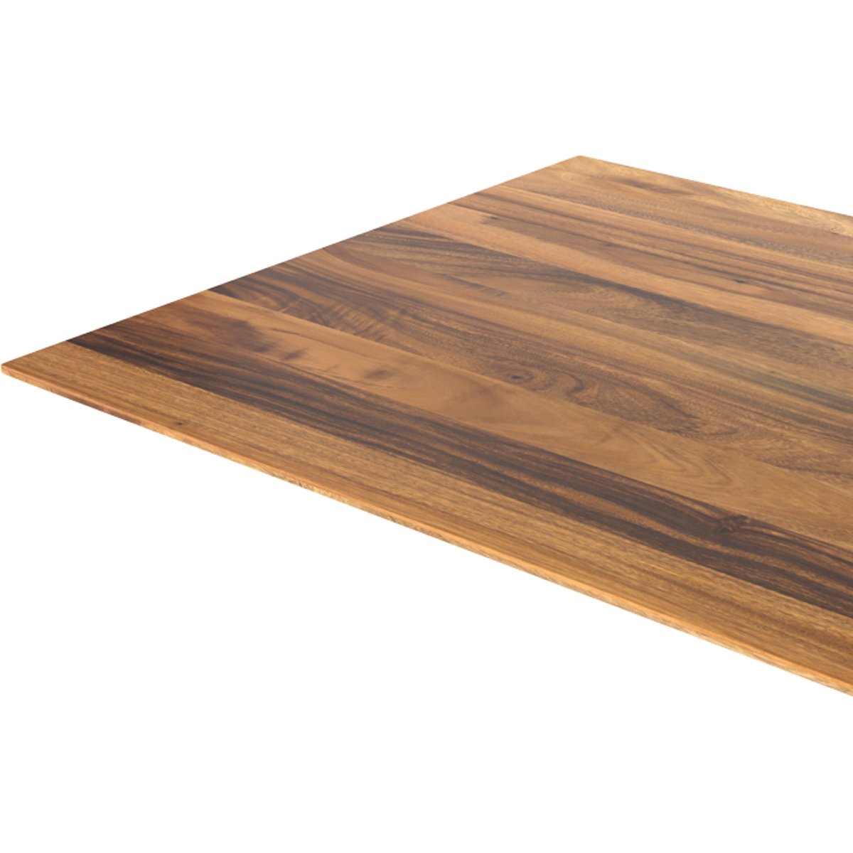 Table rectangulaire 8 personnes en bois de suar et métal 220 cm - SUDIRMAN bois naturel, MAISON PAVANE