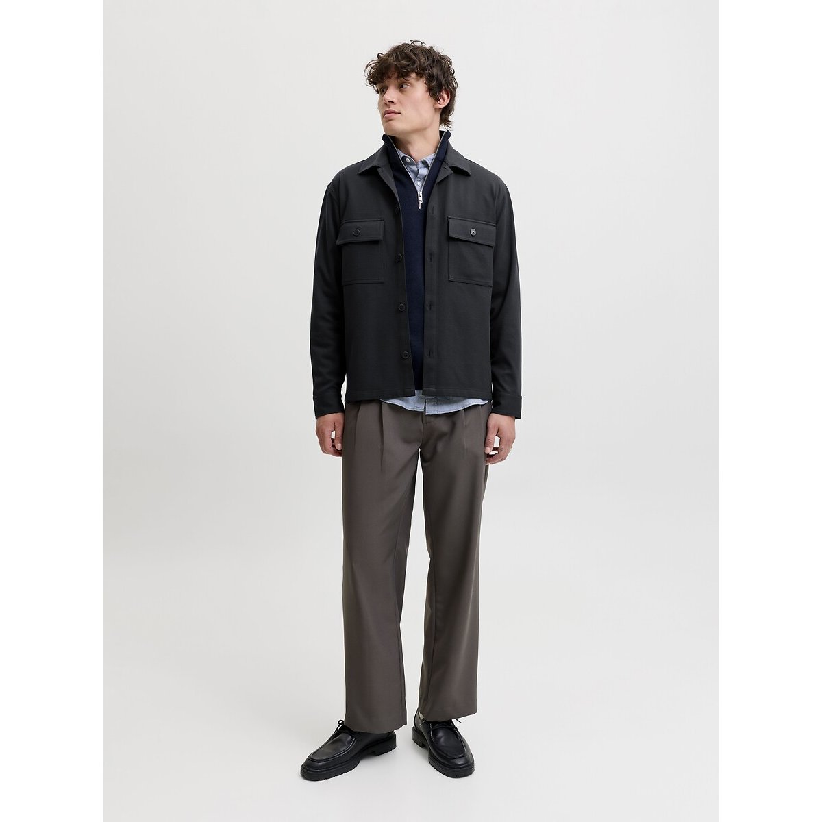 Surchemise WILLIAM bleu marine, JACK & JONES