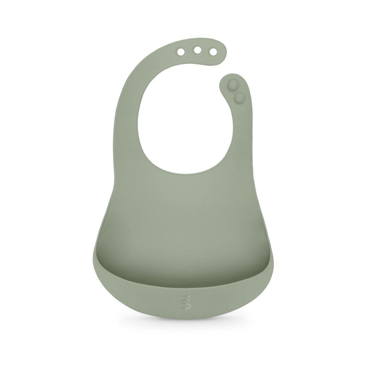 Bavoir silicone gris vert, SUAVINEX