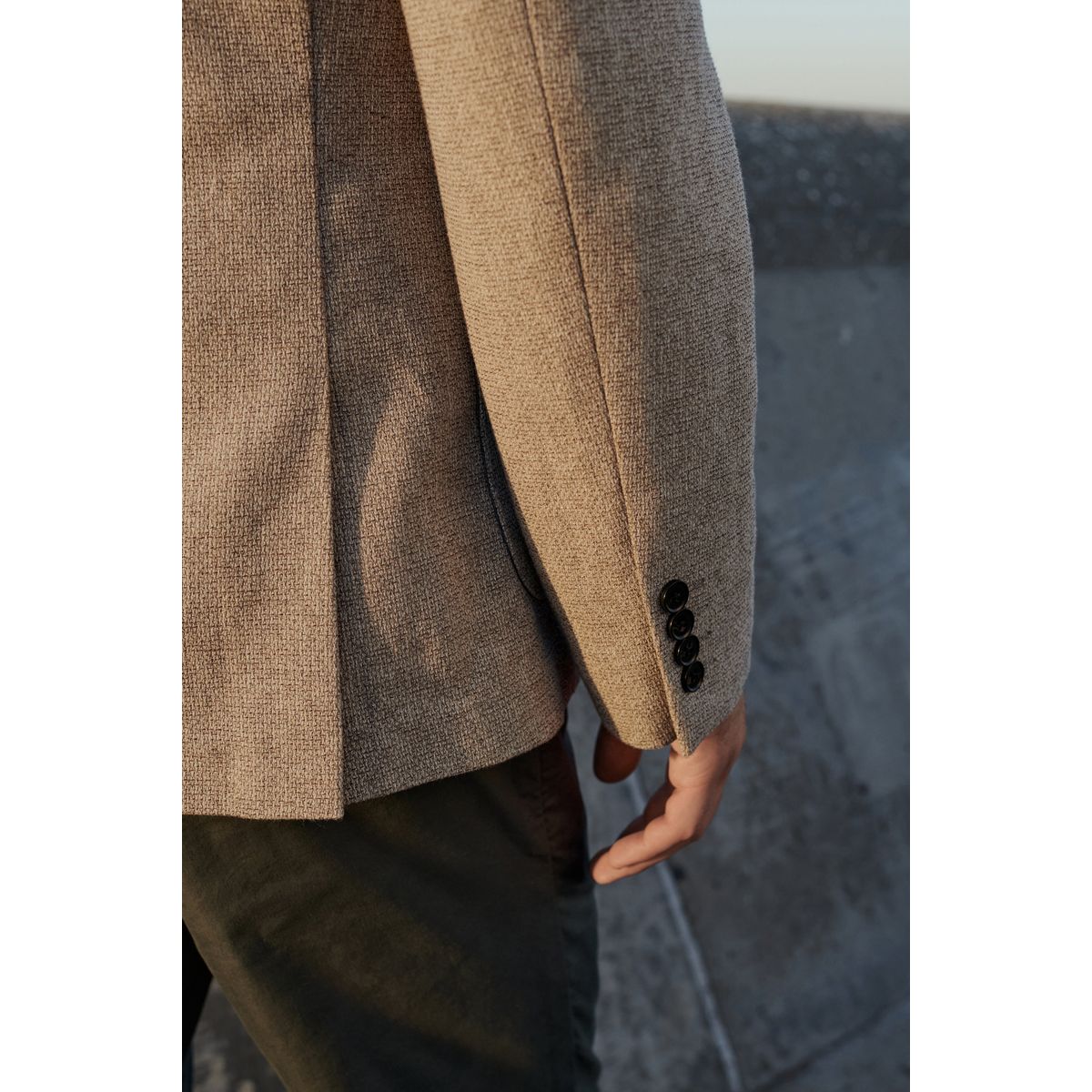 Blazer grège, NEXT