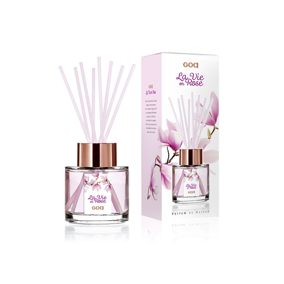 Parfum d'intérieur - Goatier la vie en rose multicolore, GOA