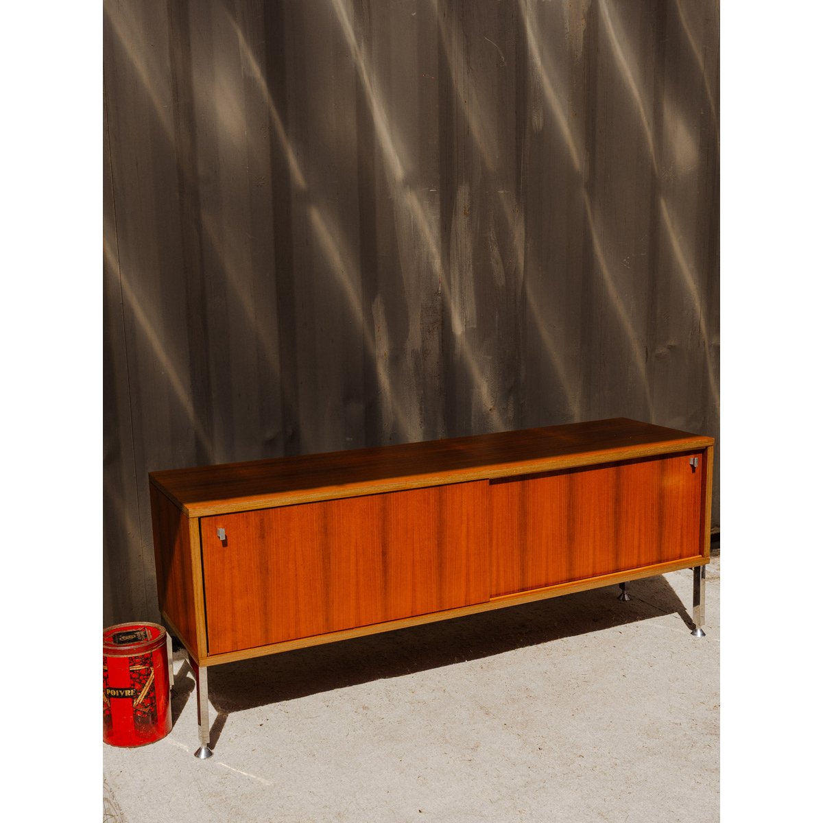 Enfilade en bois Margaret N°739 - Bon état bois foncé, DEBONGOUT