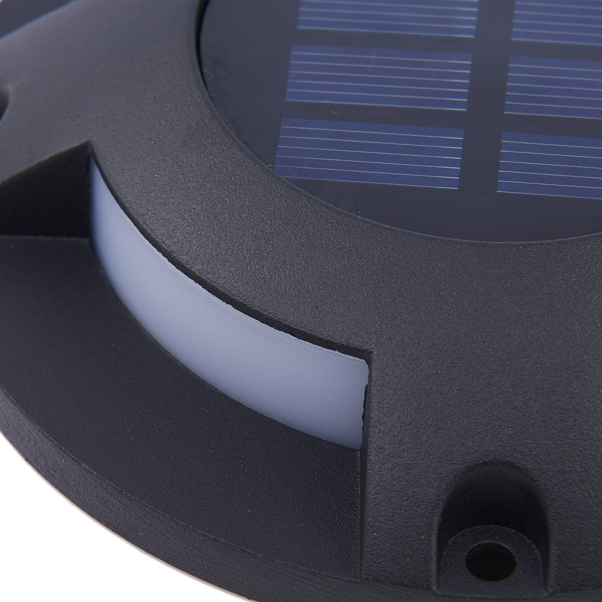 Lampe solaire en aluminium moderneLED anthracite, PRIOS