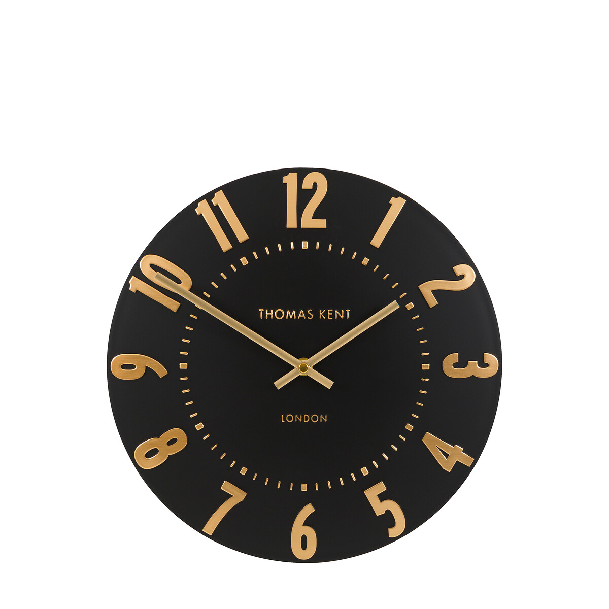 Mulberry 12" Small Wall Clock black, THOMAS KENT