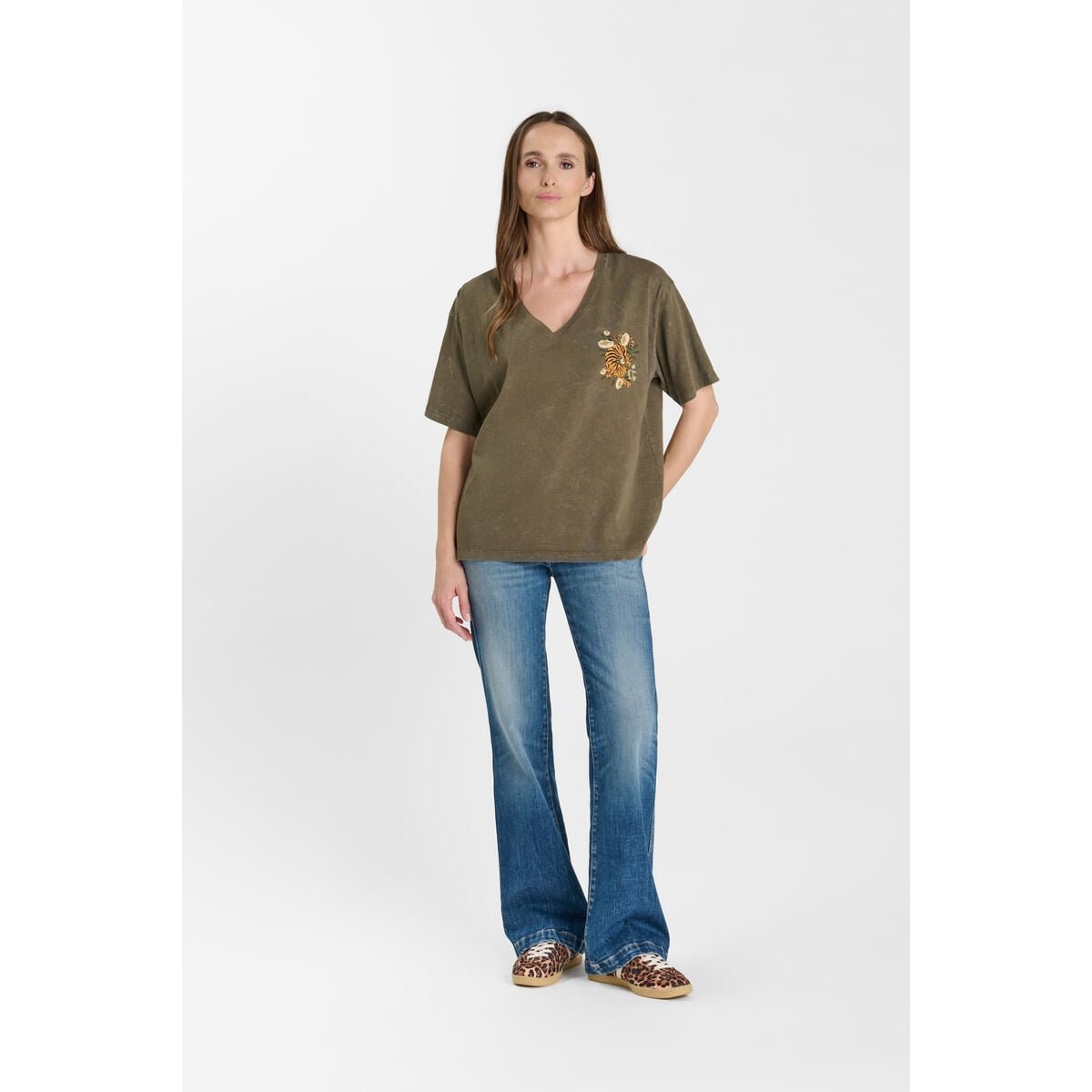 Tee-Shirt ARLO moss, LE TEMPS DES CERISES