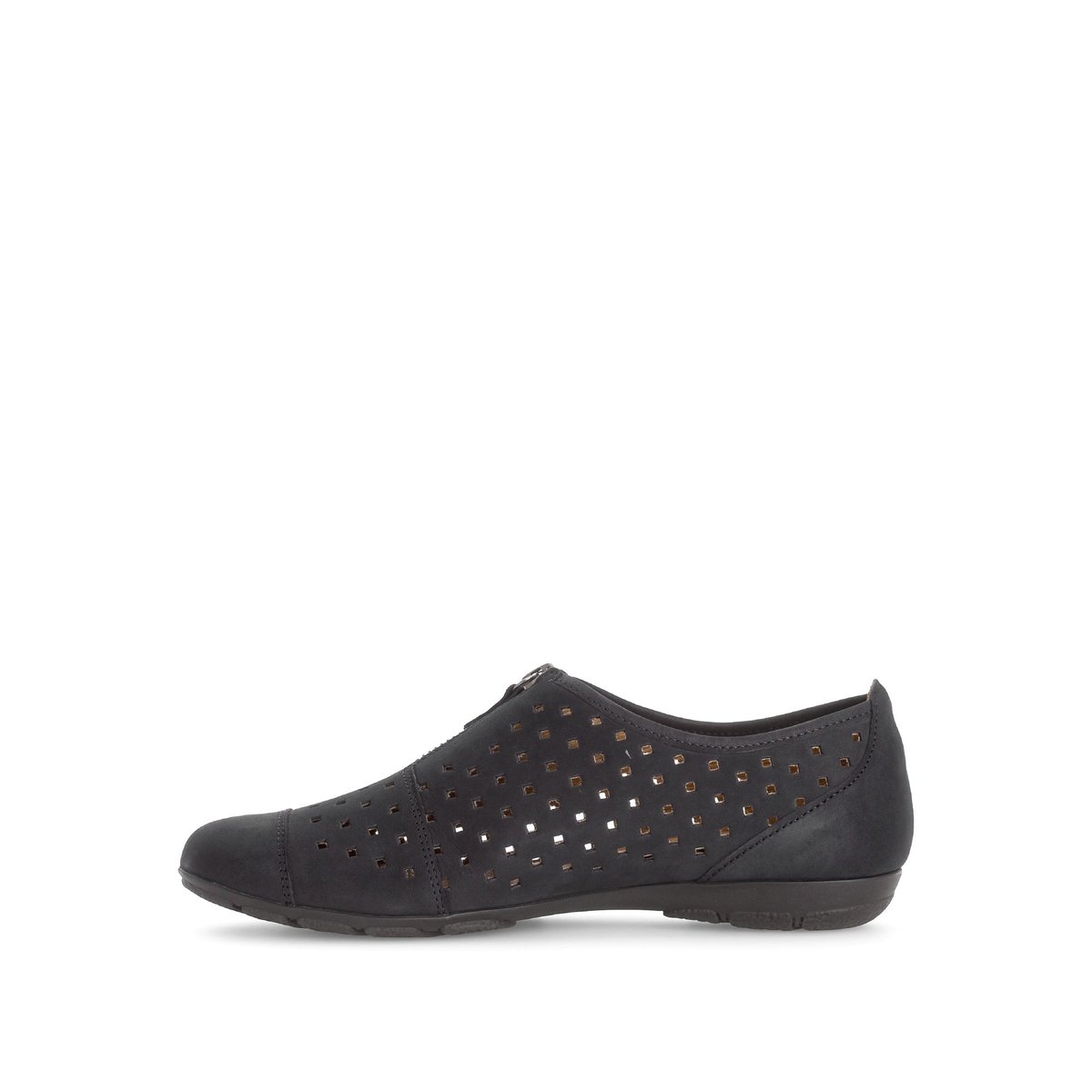 Ballerines en nubuck bleu marine, GABOR
