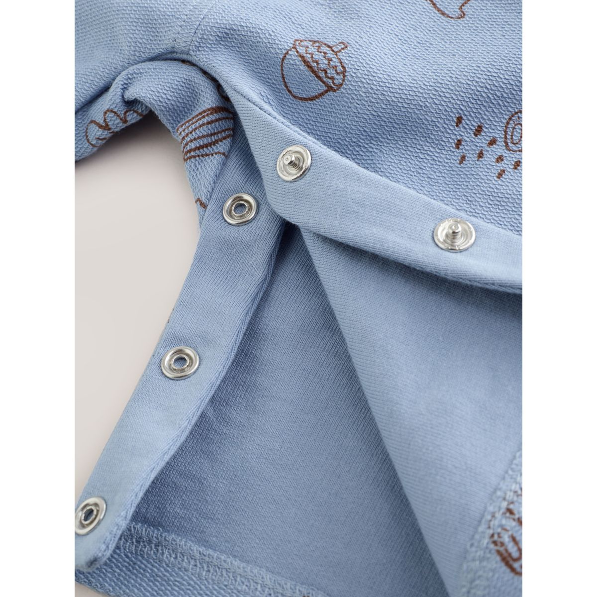 Ensemble bébé body et salopette en jersey caractère linéaire bleu, NEXT