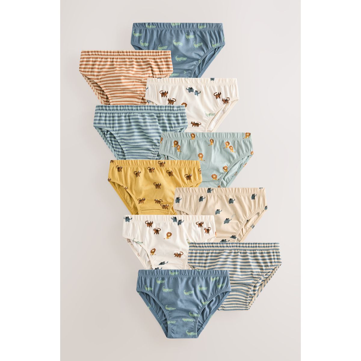 Slips, lot de 10 impression safari, NEXT