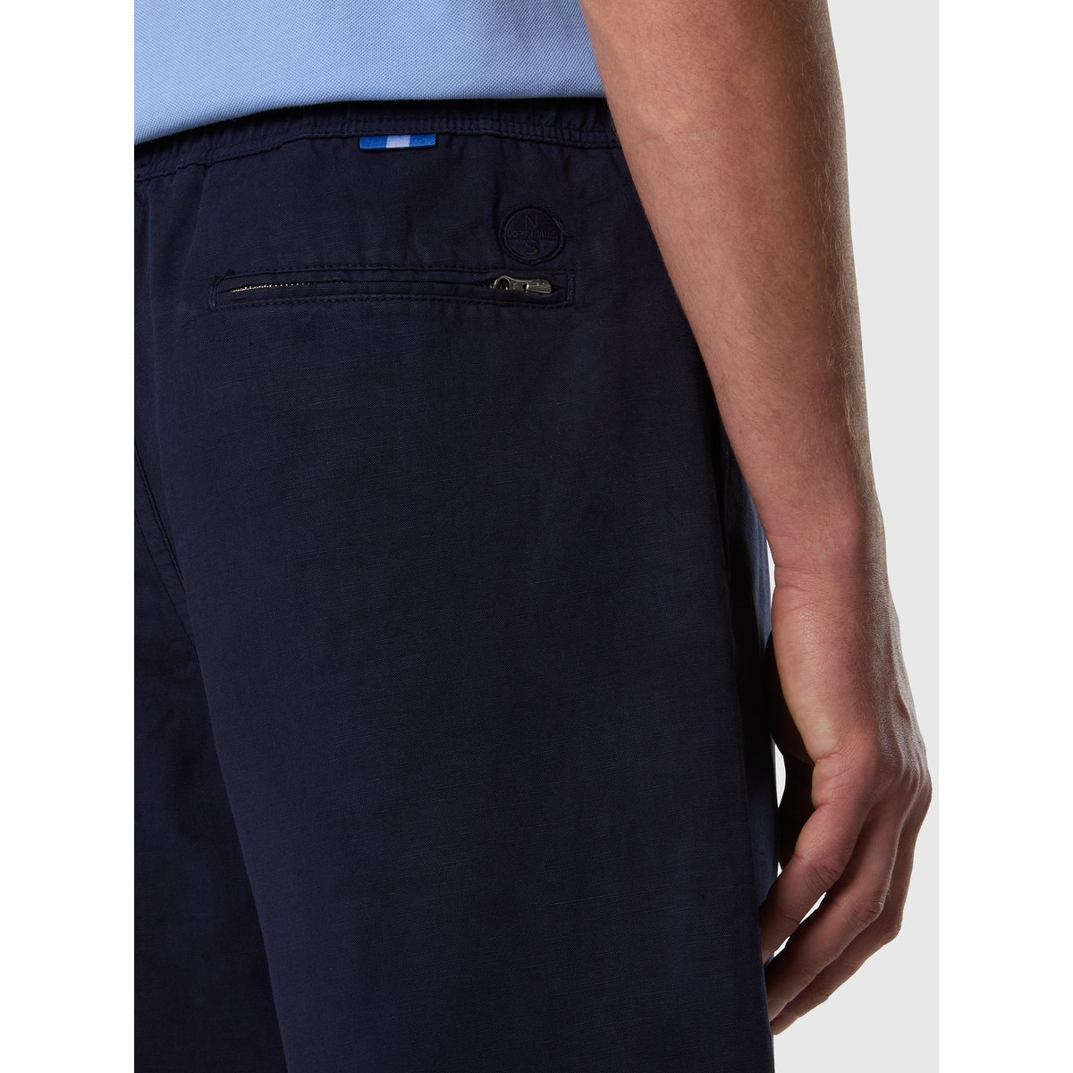 Short élastique RESOLUTE bleu marine, NORTH SAILS