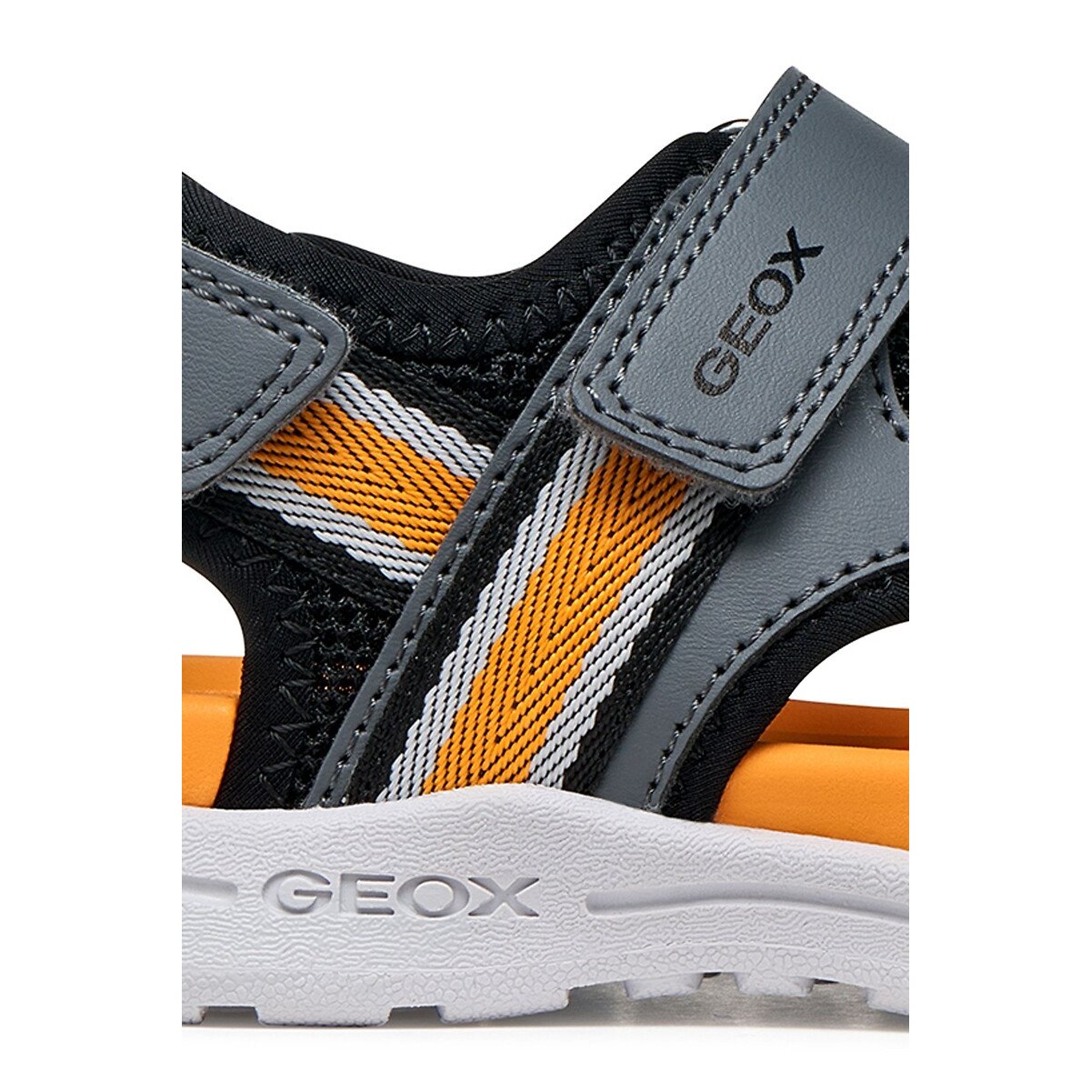 Sandalen VANIETT grijs/oranje, GEOX