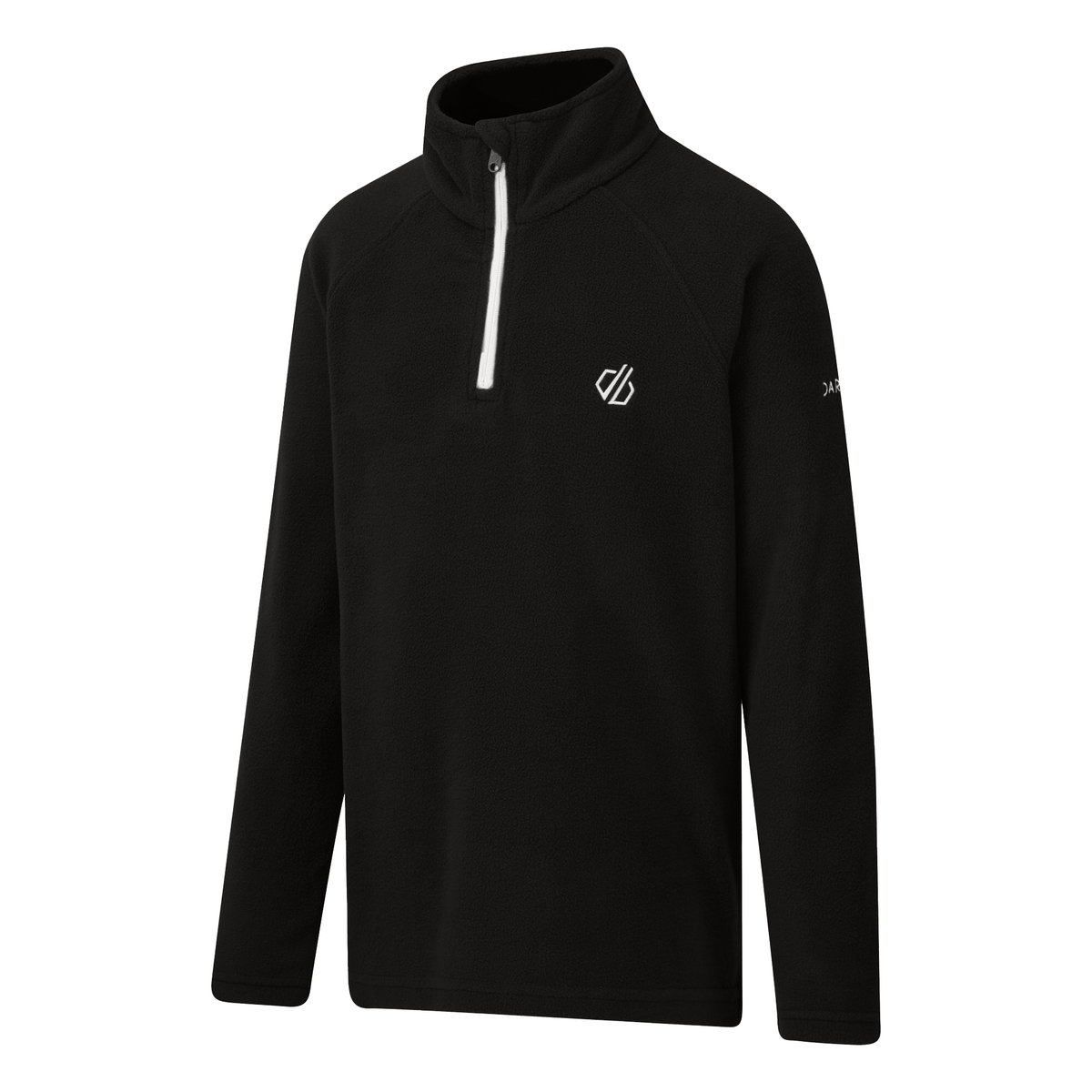 Haut polaire à col montant zippé FREEHAND noir, DARE 2B