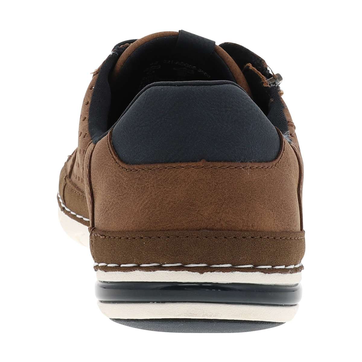 Sneakers 321-ASG05-5500 talon plat marron, BUGATTI