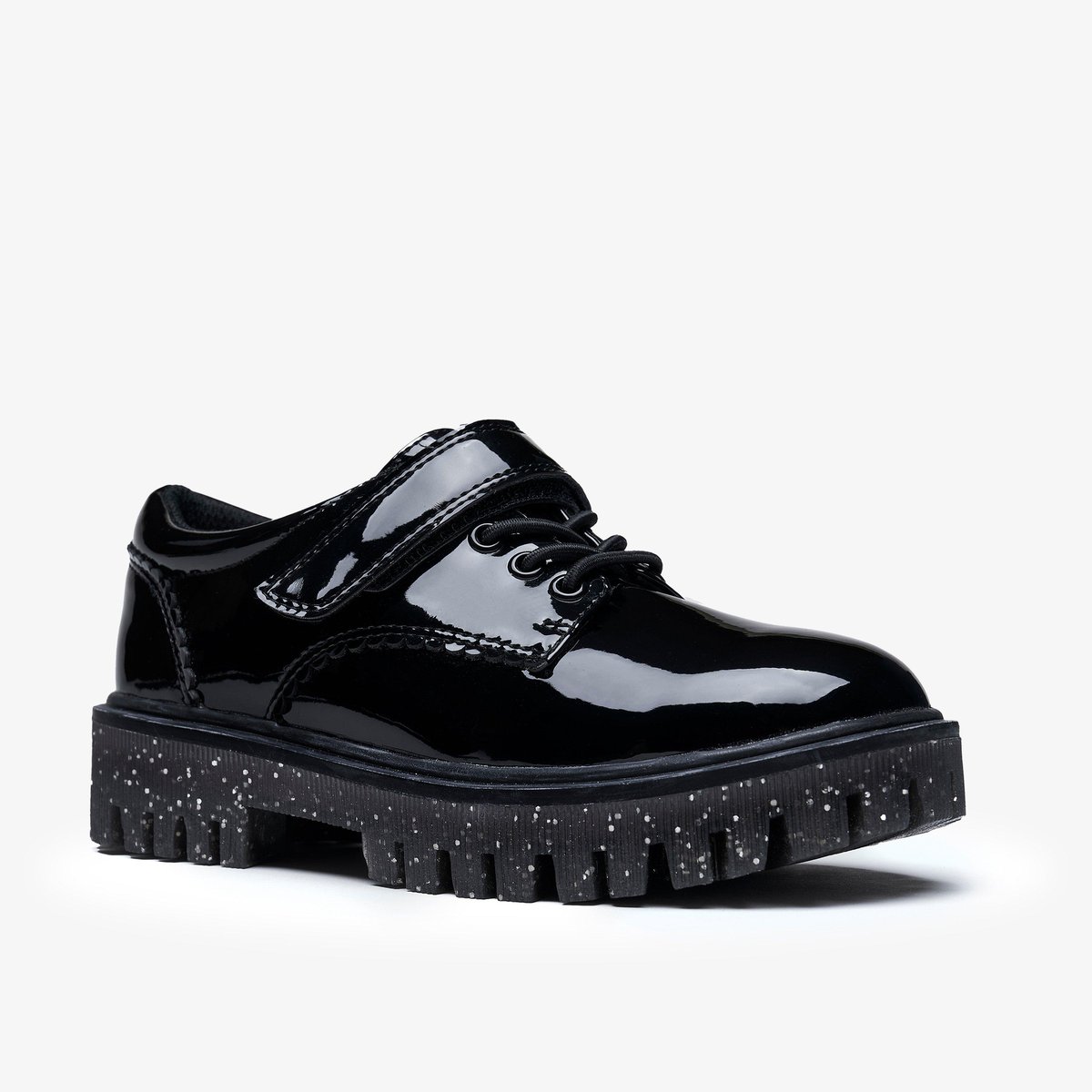 Derbies Synthétique ALITA WISH K noir, CLARKS