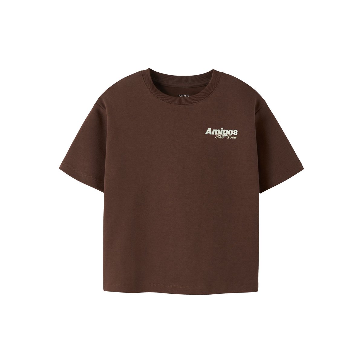 T-Shirt chestnut, NAME IT
