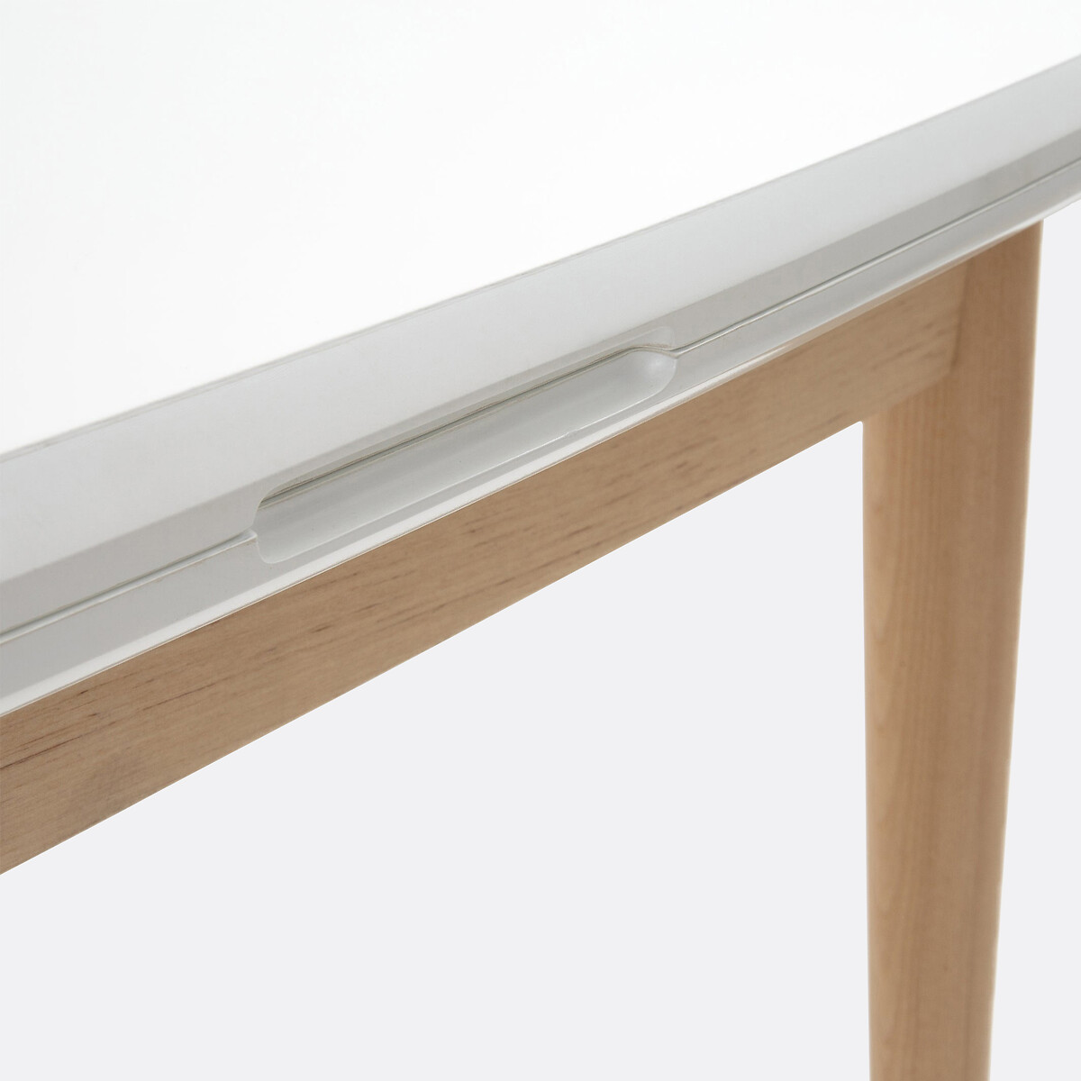 Table à manger, extensible, 2 à 6 personnes, JIMI blanc, LA REDOUTE INTERIEURS