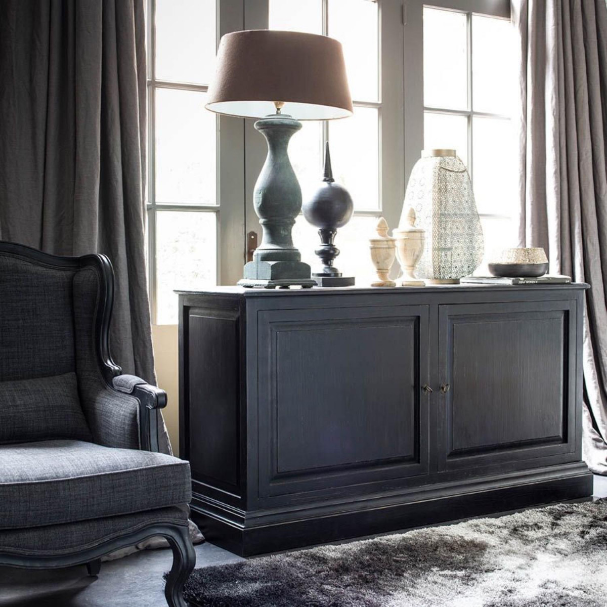 Caisson - MANOIR noir, INTERIOR'S