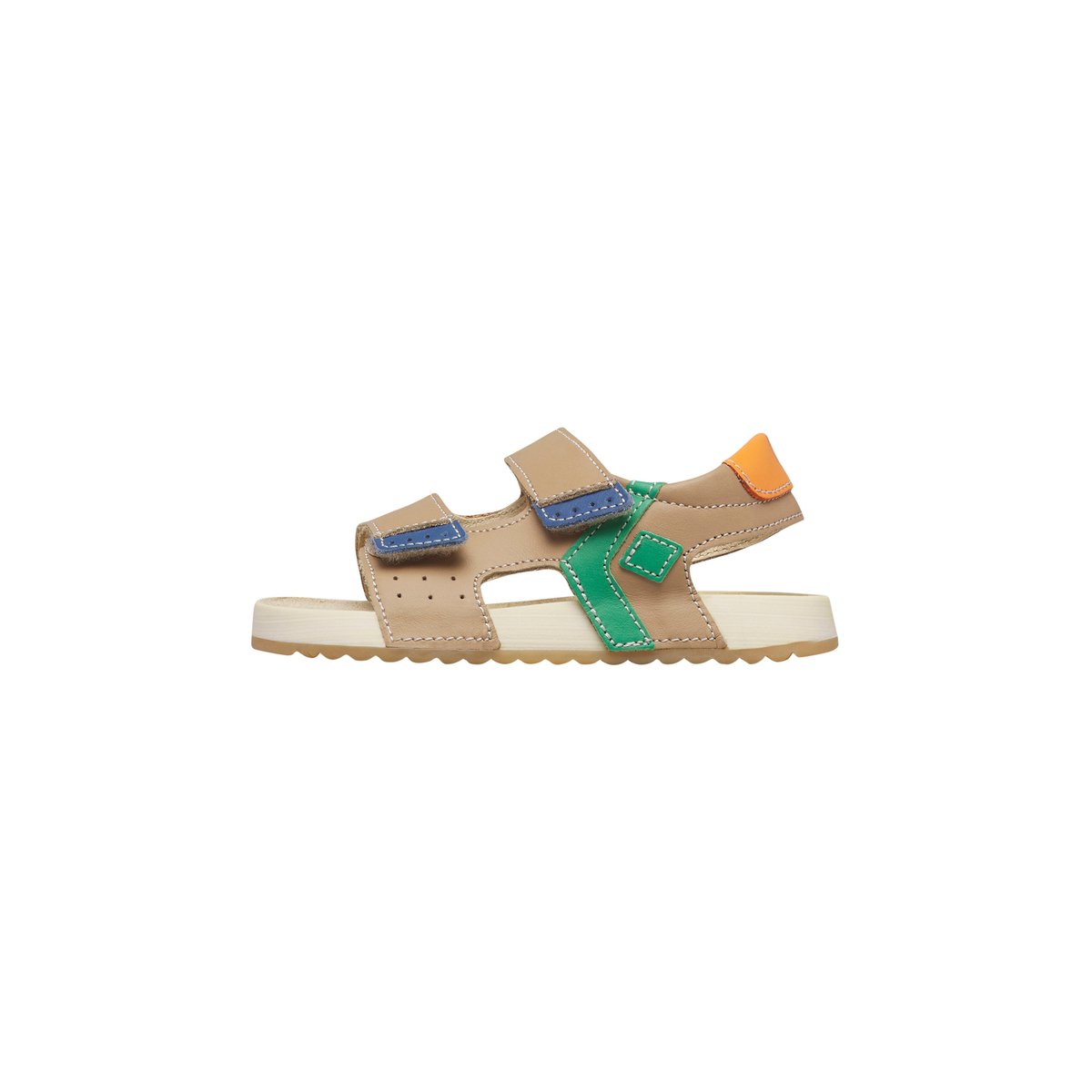 Sandales en cuir JOMPO. beige-, NATURINO