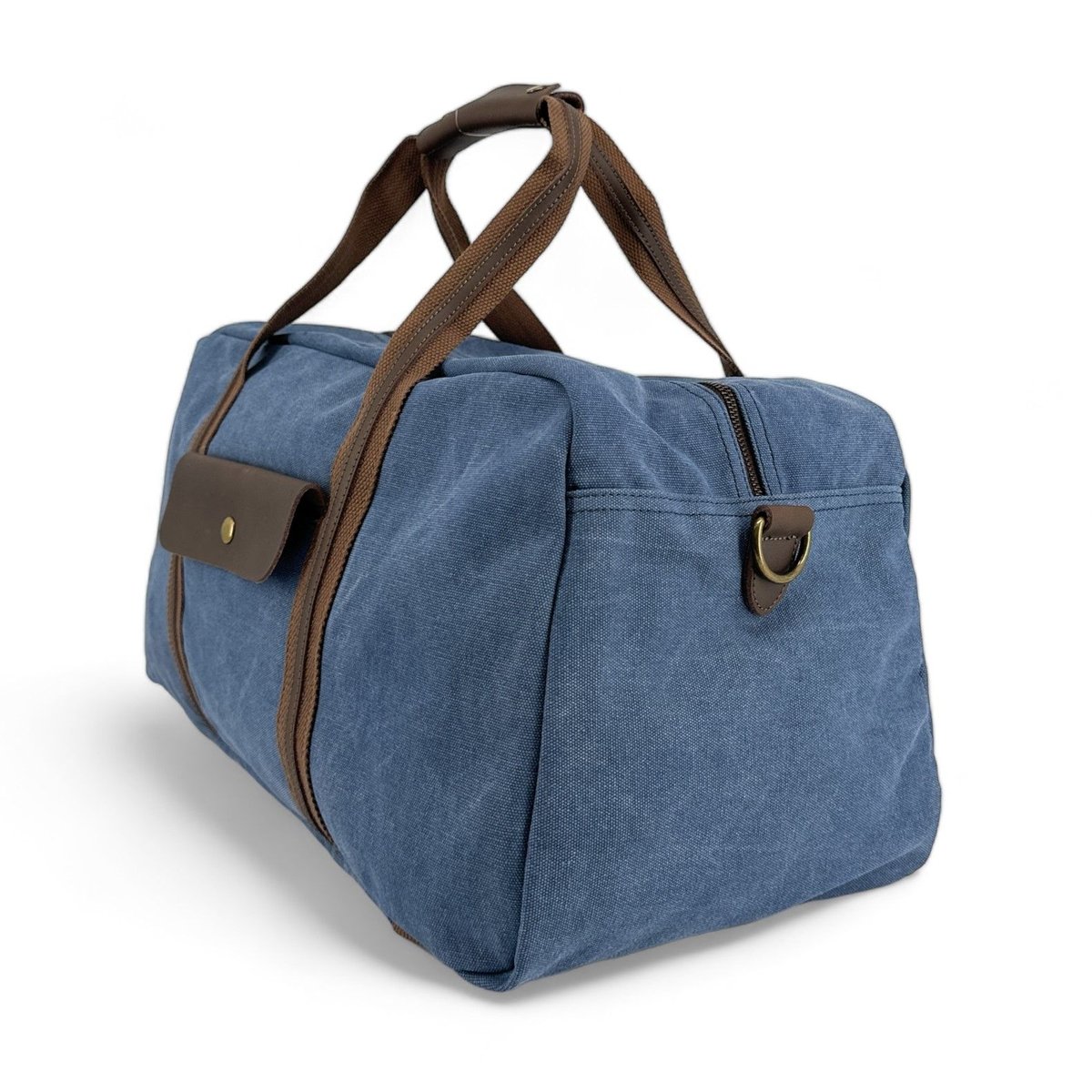 Sac week-end en toile et cuir TOLBIAC denim, OH MY BAG