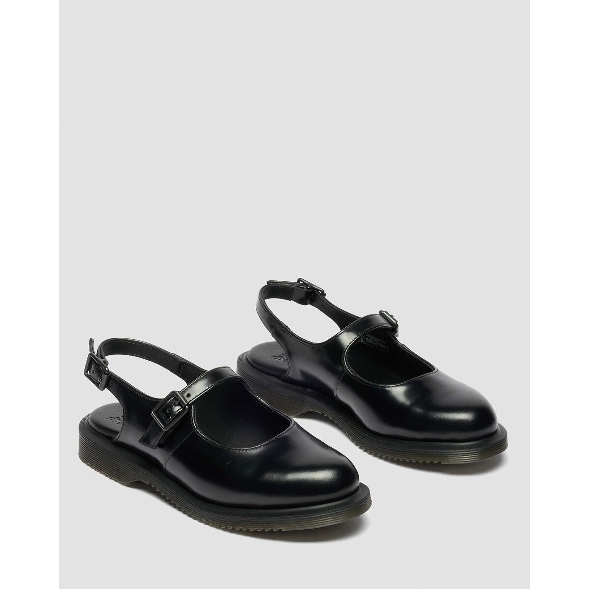 Ballerines babies Madaline en cuir Smooth noir, DR. MARTENS