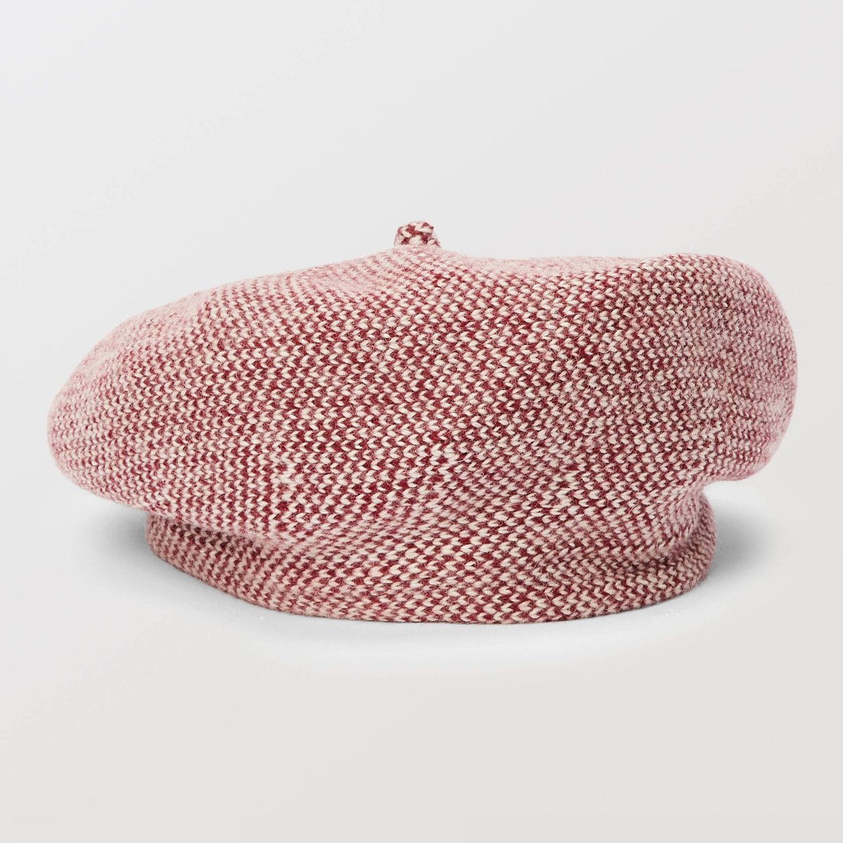 Béret contenant de la laine cabernet, MONOPRIX