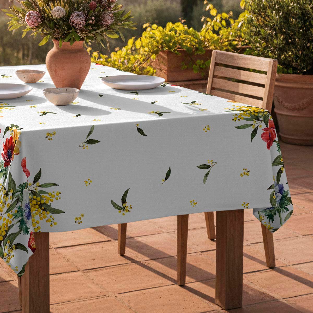 Nappe anti-taches Tumin - 100% coton - multicolore, NAF NAF HOME